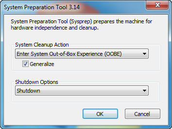 How to Sysprep a Windows 7 installation