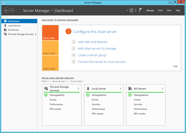 Disable Server Manager at Logon on Windows Server 2012 R2