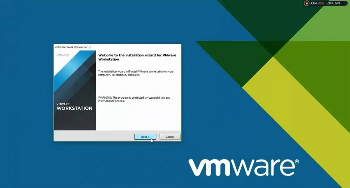 Install VMware Workstation on Windows