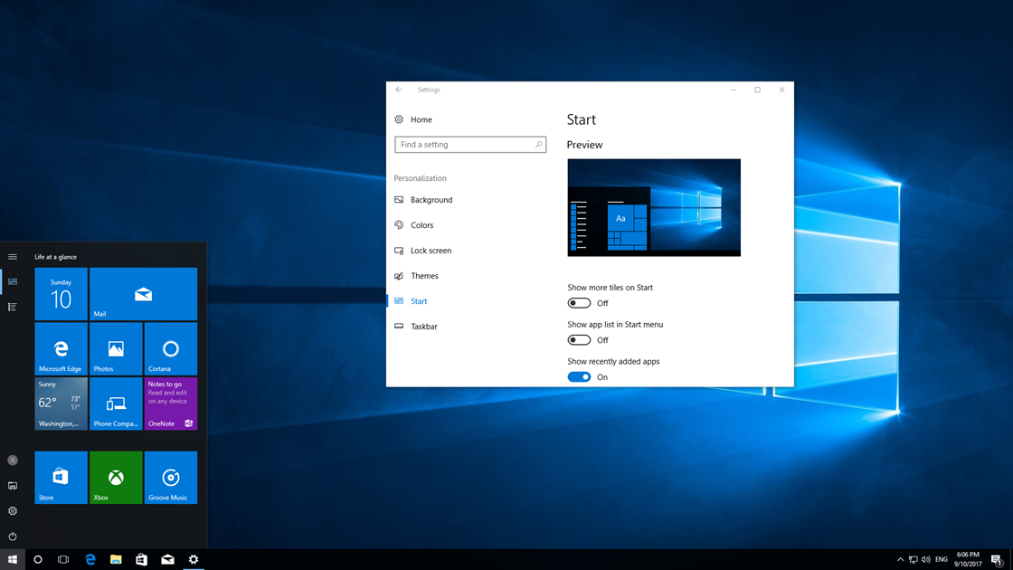 Show Or Hide App List In Windows 10 Start Menu Dimitris Tonias