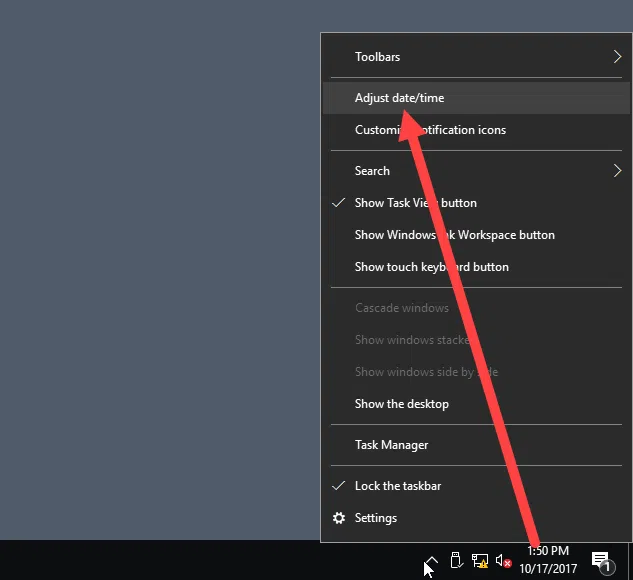 Configure Date, Time and Time Zone settings in Windows Server 2016