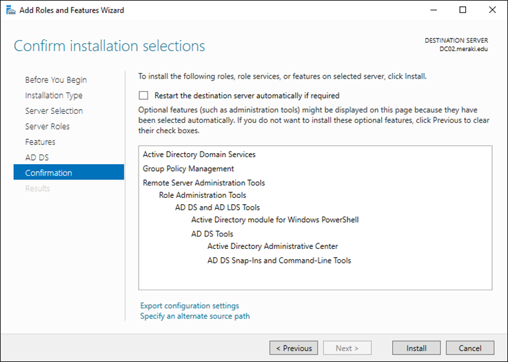 Add another Domain Controller (DC) on Active Directory