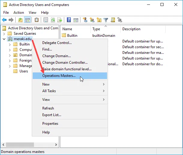 Determine which DCs hold the FSMO roles
