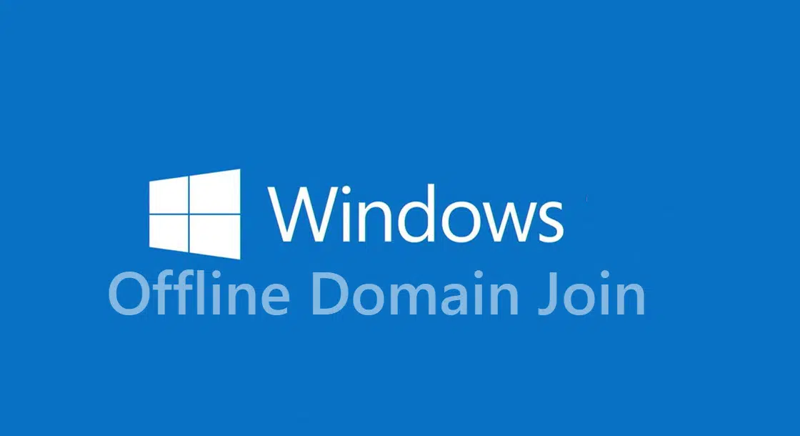 Offline domain join in Active Directory