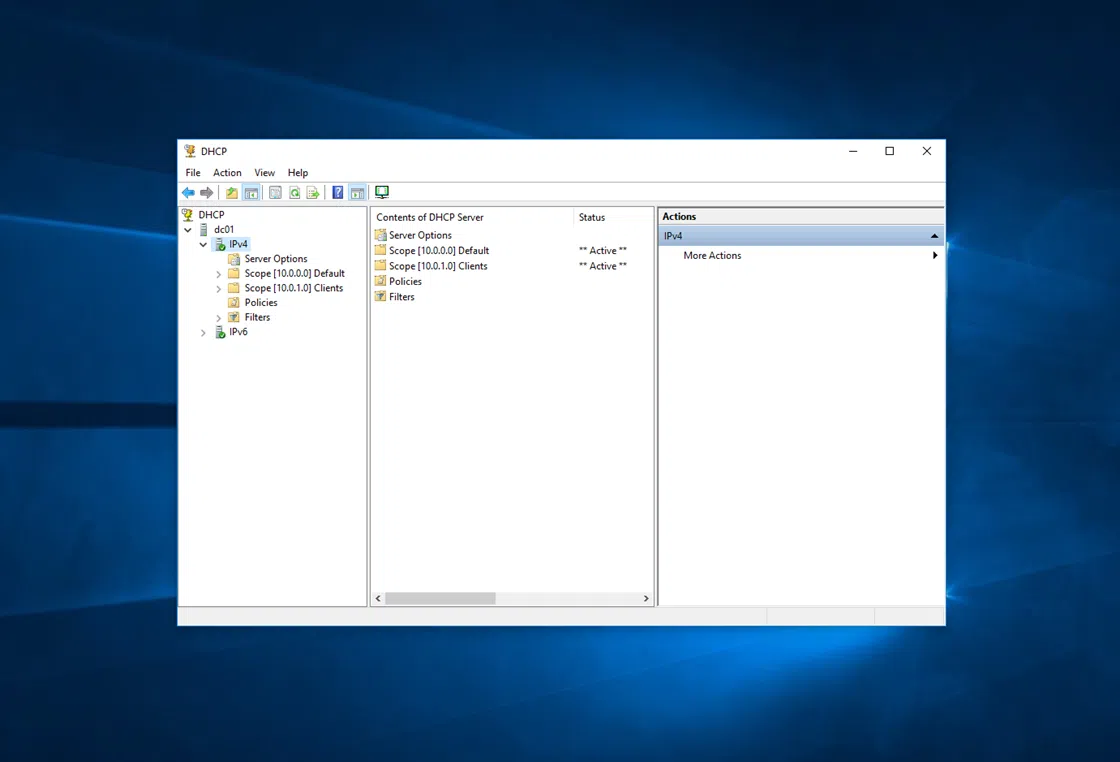 Migrate DHCP Server to a new Windows Server