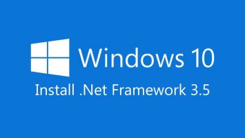 Install .NET Framework 2.0, 3.0 and 3.5 on Windows 10