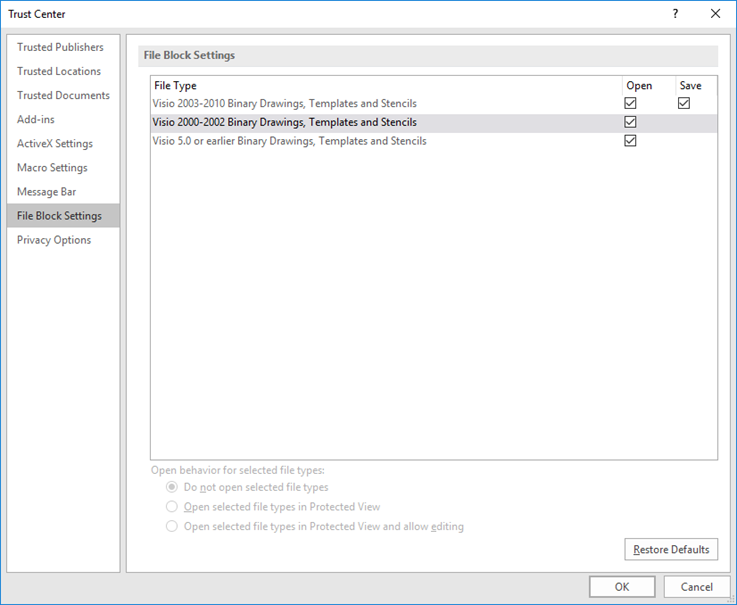 Visio 16 Can T Open Files And Stencils From Older Versions Dimitris Tonias